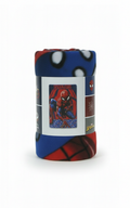 Spiderman, koc polarowy, czerwony, 100x140 cm