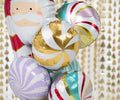PartyDeco, balon foliowy, cukierek, 35 cm