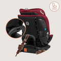 Lionelo, Bastiaan, fotelik samochodowy, i-Size, RWF, Red Burgundy, 40-150 cm