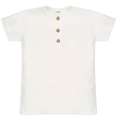 T-shirt niemowlęcy, biały, Pinokio