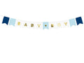 PartyDeco, baner Baby Boy, mix, 15x160 cm