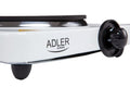 Adler, kuchenka elektryczna jednopalnikowa, 1500W, AD 6503