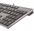 A4 Tech, klawiatura USB KV-300H, szara