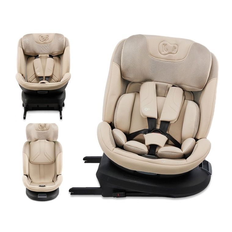 Kinderkraft, Xpedition 3, I-Size, fotelik samochodowy, Beige, 40-150 cm