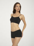 Majtki figi damskie, czarne, Short Viki, Gatta