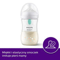 Philips Avent, Responsywne Butelki Natural, Air Free, Gwiazdki, butelka z wentylem, 1m+, 260 ml