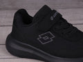 Buty sportowe dziecięce, czarne, Lotto Connect OC K