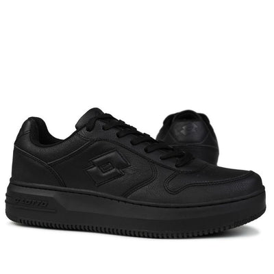 Buty sportowe damskie, czarne, Lotto Paliot