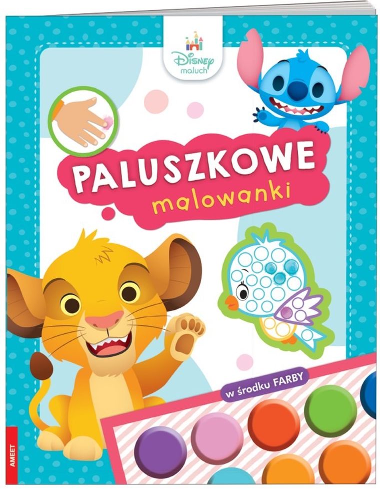 Disney Maluch. Paluszkowe malowanki
