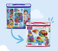 MEGA Bloks, Torba, klocki, 60 elementów