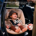 Kinderkraft, Xpedition 3, I-Size, fotelik samochodowy, Beige, 40-150 cm