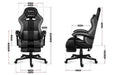 Huzaro, Force 4.7, fotel gamingowy, Grey Mesh