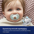 Lovi, CapiChill Boy, smoczek dynamiczny, silikonowy, 6-18m 2 szt.