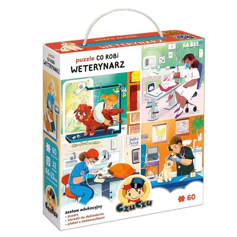 CzuCzu, Co robi weterynarz, puzzle