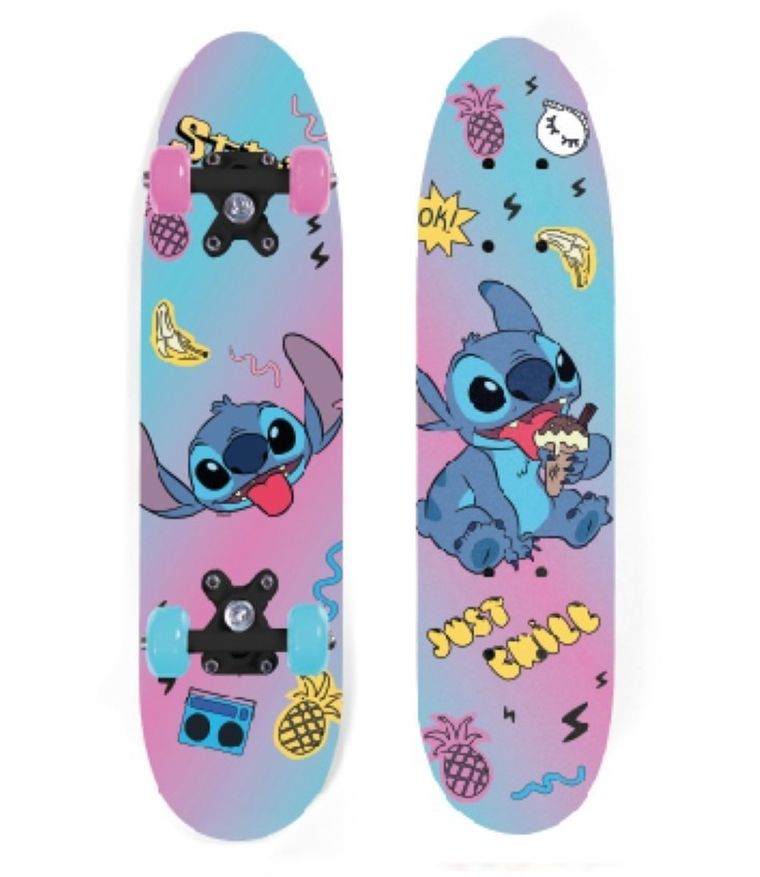 Lilo i Stitch, deskorolka drewniana