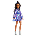 Barbie, Deluxe Style, lalka, niebieski komplet