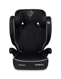 Caretero, Breezy, fotelik samochodowy 2w1, podstawka, black, 100-150 cm