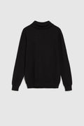 Sweter damski, czarny, Moodo