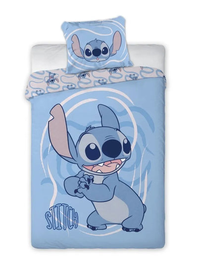 Lilo i Stitch, 2-częściowy komplet pościeli bawełnianej, 140x200 cm