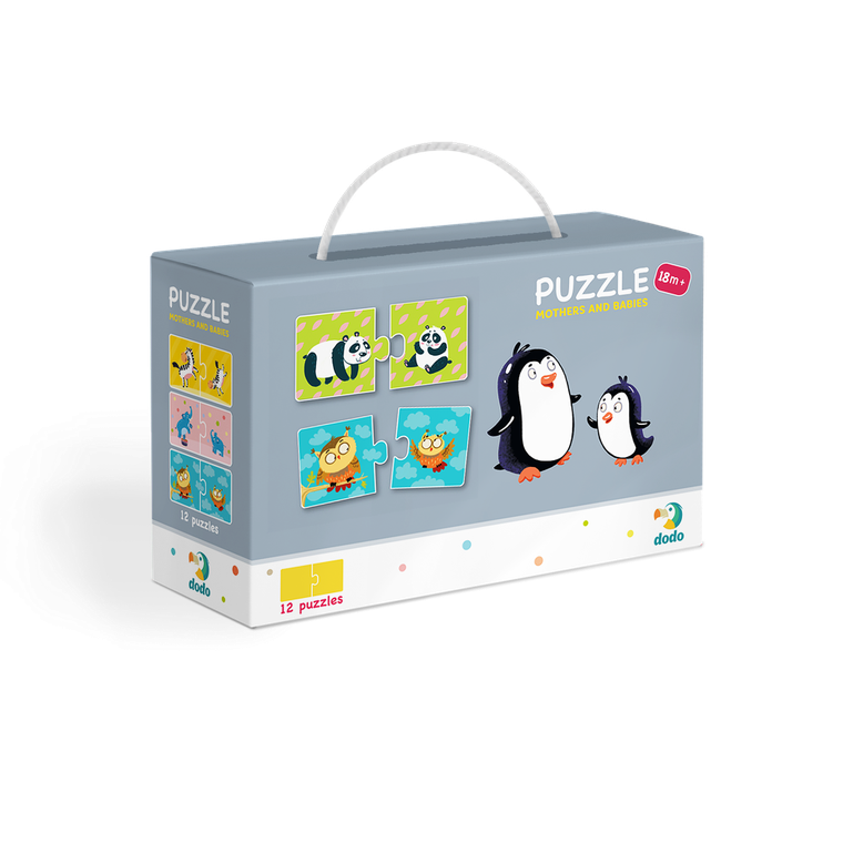 Dodo, puzzle duo, Mamy i dzieci