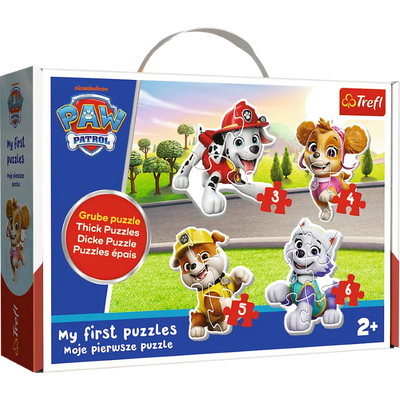 Trefl, Baby Classic, Psi Patrol, Kochane pieski, moje pierwsze puzzle
