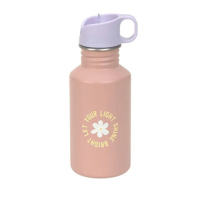 Lassig, Pattern Party, bidon ze stali nierdzewnej, Rose/Lilac, 500 ml