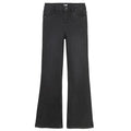 Regulowane spodnie jeansowe flare z przetarciami Cool Club