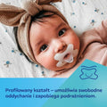 Canpol babies, smoczek silikonowy, symetryczny, orange, 0-6m