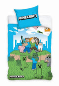 Minecraft, 2-częściowy komplet pościeli, 140x200 cm