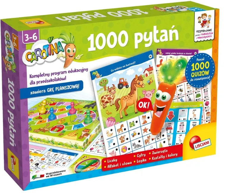 Carotina, 1000 pytań, gra interaktywna