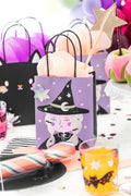 PartyDeco, torebka na prezenty Czarownica, mix, 8x14x18 cm, 1 szt.