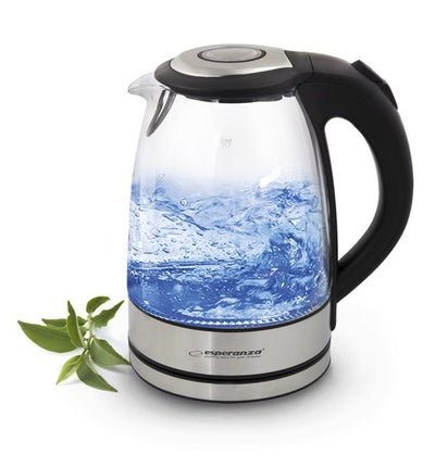 Esperanza, czajnik elektryczny Yosemite, czarny, 1.7 l
