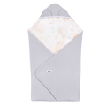 Lionelo, Travel Swaddle Blanket, otulacz do fotelika, Grey Balloon