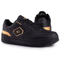 Buty sportowe damskie, czarne, Lotto Scopi GC