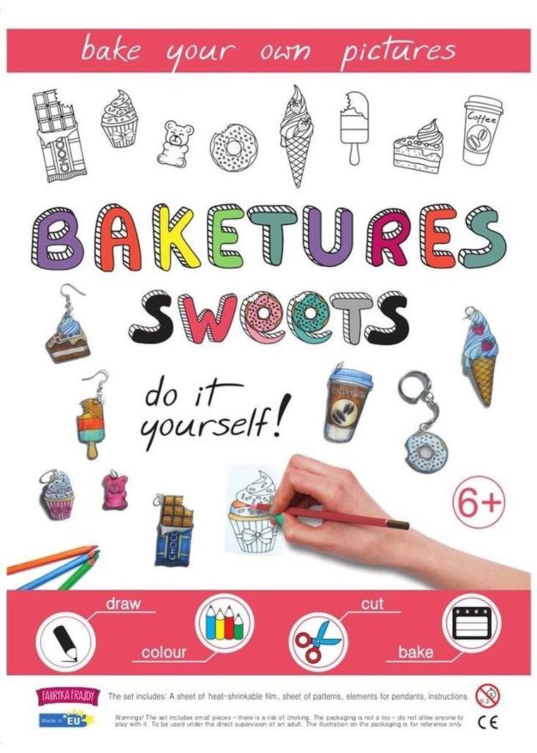 Fabryka Frajdy, Baketures sweets, Do it yourself, wypiekanka, zestaw kreatywny