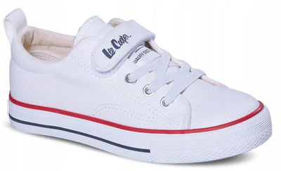 Trampki dziecięce, białe, Lee Cooper