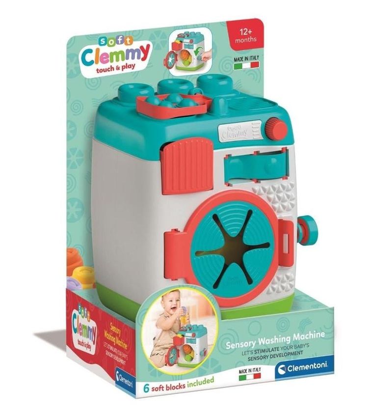 Clementoni, Soft Clemmy, Pralka sensoryczna