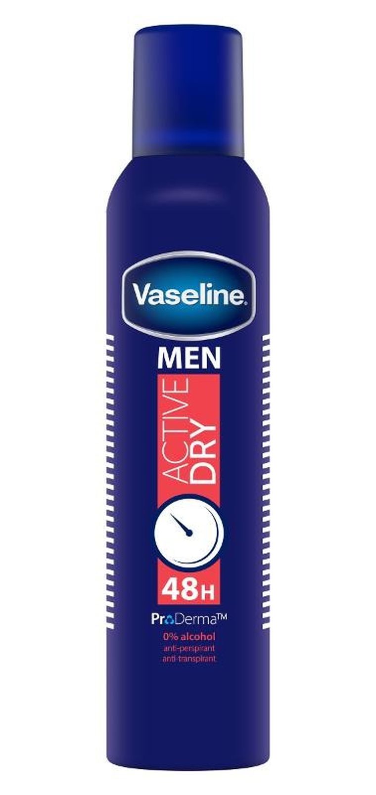 Vaseline, Men Active Dry, antyperspirant, 250 ml