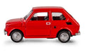 Daffi, Kolekcja Polskiej Motoryzacji, Fiat 126p, pojazd, model metalowy, czerwony, 1: 43