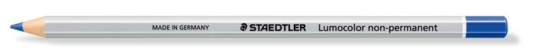 Staedtler, kredka specjalistyczna, Lumocolor, niebieska, omnichrom, zmywalna