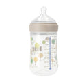 Nuk, For Nature, butelka ze smoczkiem silikonowym, rozmiar M, popielata, 260 ml