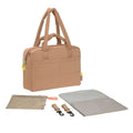 Lassig, Green Label, Everyday, torba dla mam z akcesoriami, almond