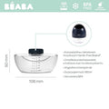Beaba, pojemnik na mleko do laktatora muszlowego, Hands-Free, 180 ml