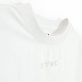 Biały t-shirt cropp z bawełny czesanej NOWEAR
