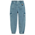 Spodnie jeansowe jogger z aplikacjami Cool Club