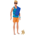 Barbie, Surfer Ken, lalka z akcesoriami