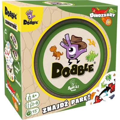 Rebel, Dobble, Dinozaury, gra familijna