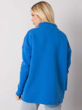 Bluza damska, rozpinana, zielona, Rue Paris