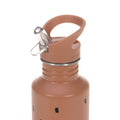 Lassig, Happy Prints, bidon ze stali nierdzewnej, karmelowy, 500 ml