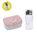 Lassig, About Friends, Szynszyla, zestaw na lunch:  lunchbox + tritanowa butelka, 460 ml